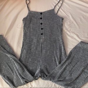 Striped Jumpsuit